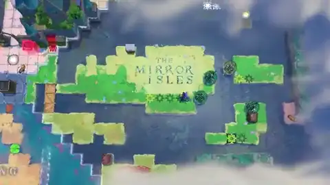 Mirror Isles reflection swap — East, the other common first sample